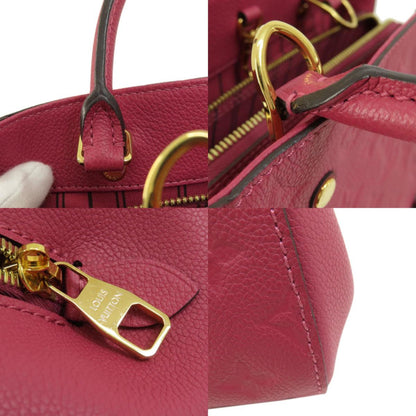 LOUIS VUITTON Montaigne BB Rose Handbag Amplant Ladies