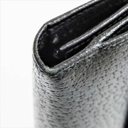 Gucci long wallet W 035 1408 2150 GUCCI leather black
