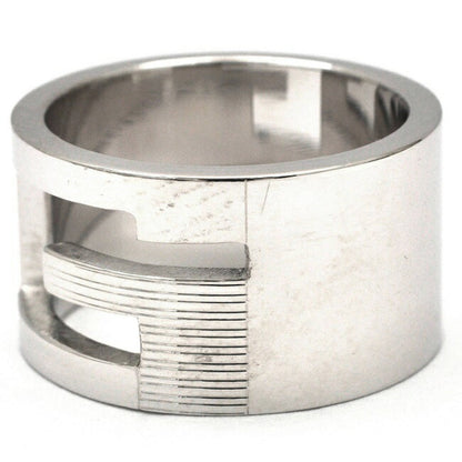 Gucci Ring Silver Branded Regular 032661-09840-8106 925 GUCCI Finished No. 14 # Band Men's Women's Unisex