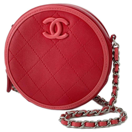 Chanel Chain Shoulder Bag Coco Mark Round AP0060 CHANEL Pochette