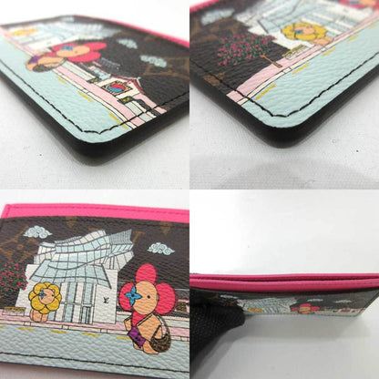 LOUIS VUITTON Accessory Porte Cult Sempur Vivienne Multicolor Card Case Women's Monogram M81729 LOUISVUITTON