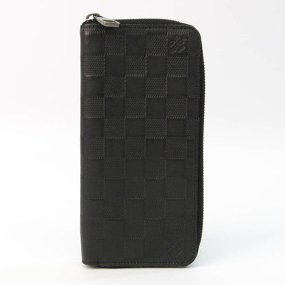 Louis Vuitton Damier Infini Zippy Wallet Vertical N63548 Men's Damier Infini Long Wallet (bi-fold) Onyx