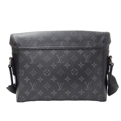 LOUIS VUITTON Bag Monogram Eclipse Men's Shoulder Voyage PM M40511 Gray Black