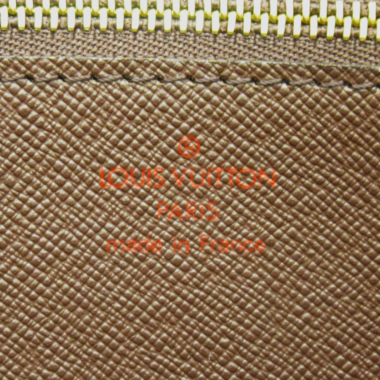 LOUIS VUITTON Trocadero 27 Brown Ebene Damier PVC coated canvas N48085