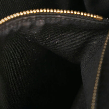 Gucci Horsebit Handbag 145761 Black Canvas Leather Ladies GUCCI