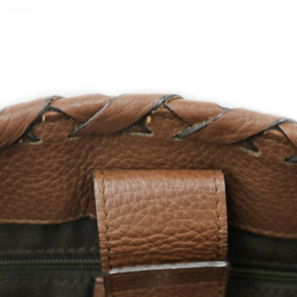 Gucci Shoulder Bag Bamboo Brown Ladies