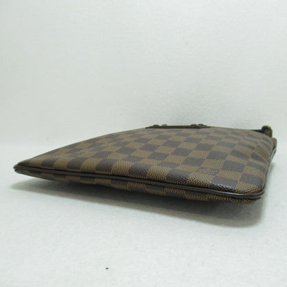 LOUIS VUITTON Pochette Platt Brooklyn Brown Ebene Damier PVC coated canvas N41100