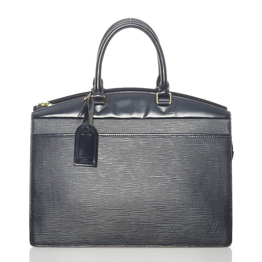Louis Vuitton Epi Riviera Handbag M48182 Noir Leather Ladies LOUIS VUITTON