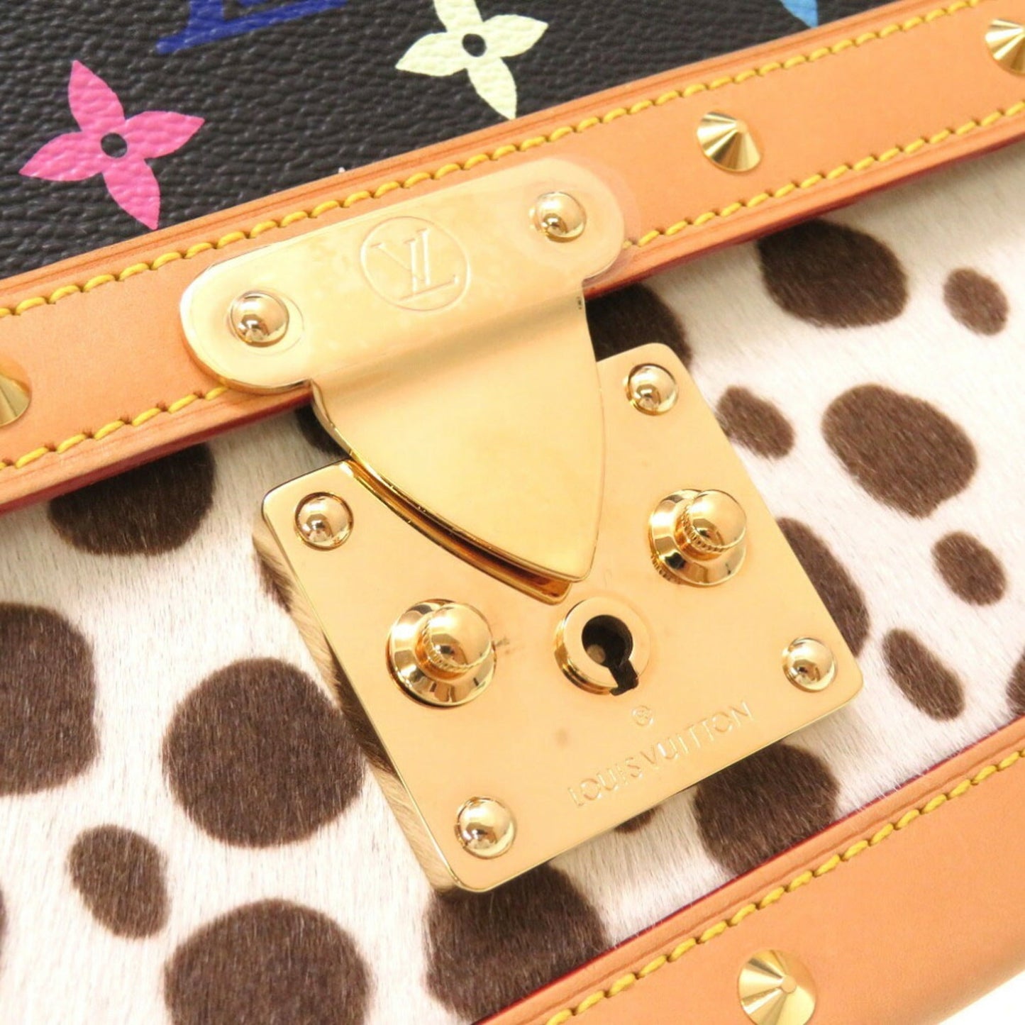 LOUIS VUITTON Monogram Multicolor Sac Dalmatian Harako Noir M92825 Shoulder Bag Handbag