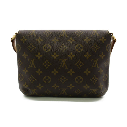 LOUIS VUITTON Musette Tango Short Brown Monogram PVC coated canvas M51257