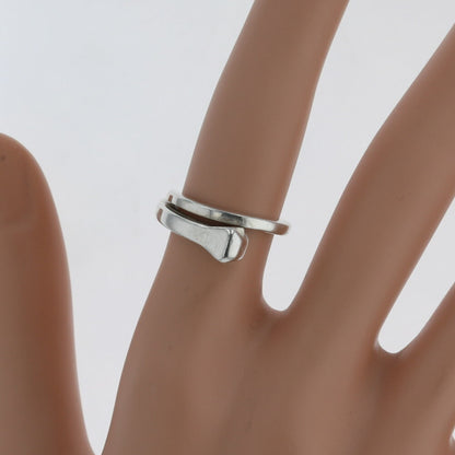 Gucci Ring / Nail Motif Spiral Silver 925 No. 10 Ladies GUCCI