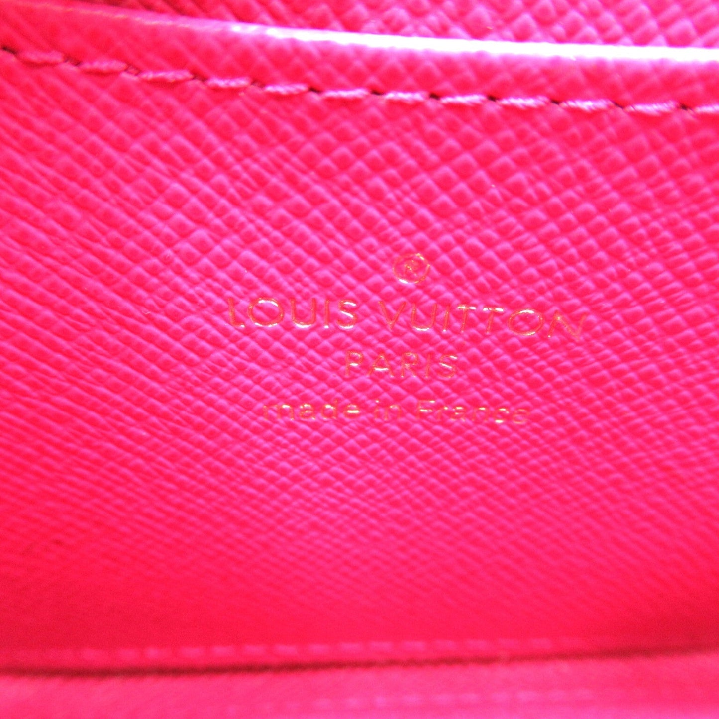 LOUIS VUITTON Zippy Coin Purse Blooming Flower Brown Pink Hot pink Monogram PVC coated canvas M68332