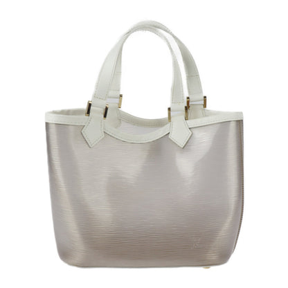 LOUIS VUITTON Mini Lagoon Bay Epi Plage Handbag M92263 PVC Leather Greige White Gold Hardware