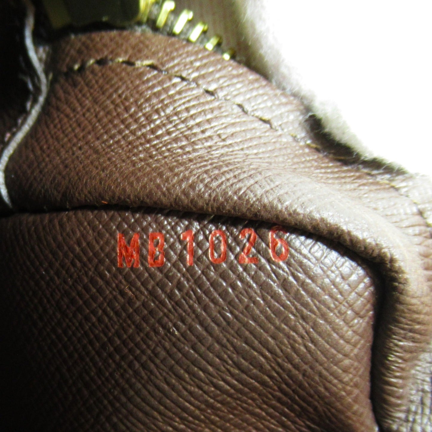 LOUIS VUITTON Trocadero 27 Brown Ebene Damier PVC coated canvas N48085