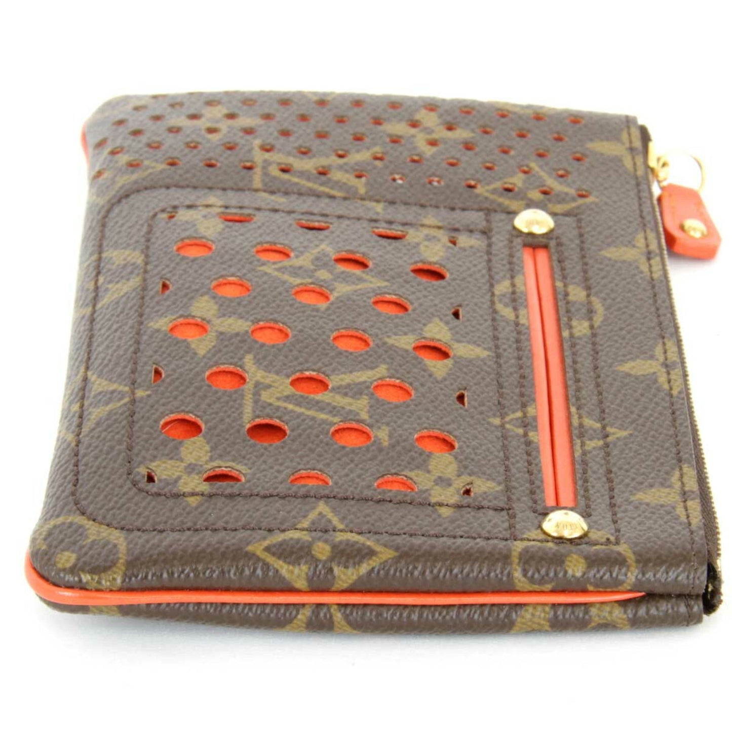 LOUIS VUITTON Pochette Plat M95187 Pouch Monogram Perfo Women's