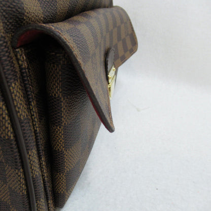LOUIS VUITTON Ravello GM Shoulder Bag Brown Ebene Damier PVC coated canvas N60006