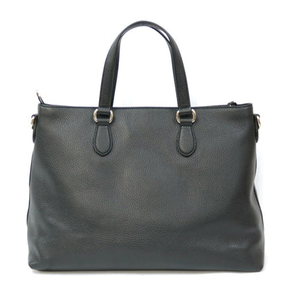 Gucci Shoulder Bag Bamboo Black Ladies