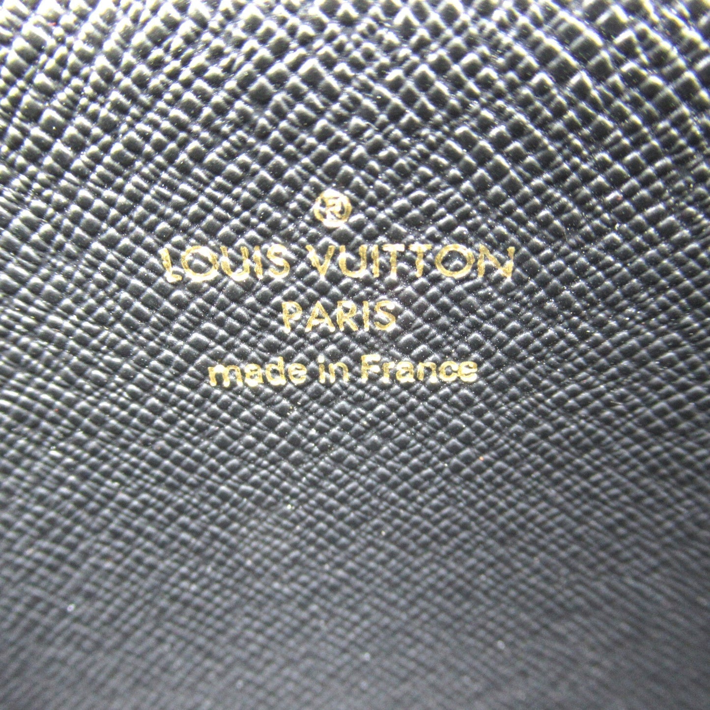 LOUIS VUITTON Pochette trio Brown Monogram / Giant Reverse PVC coated canvas M68756