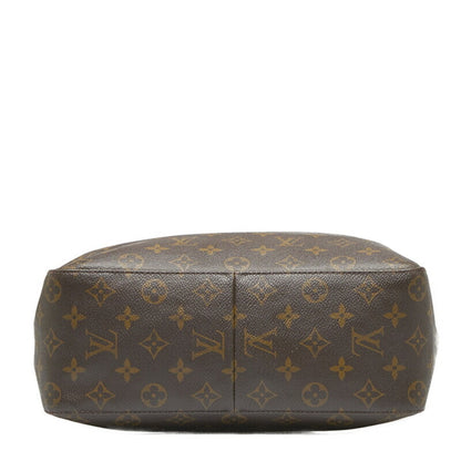 LOUIS VUITTON Monogram Looping GM Shoulder Bag Handbag M51145 Brown PVC Leather Ladies