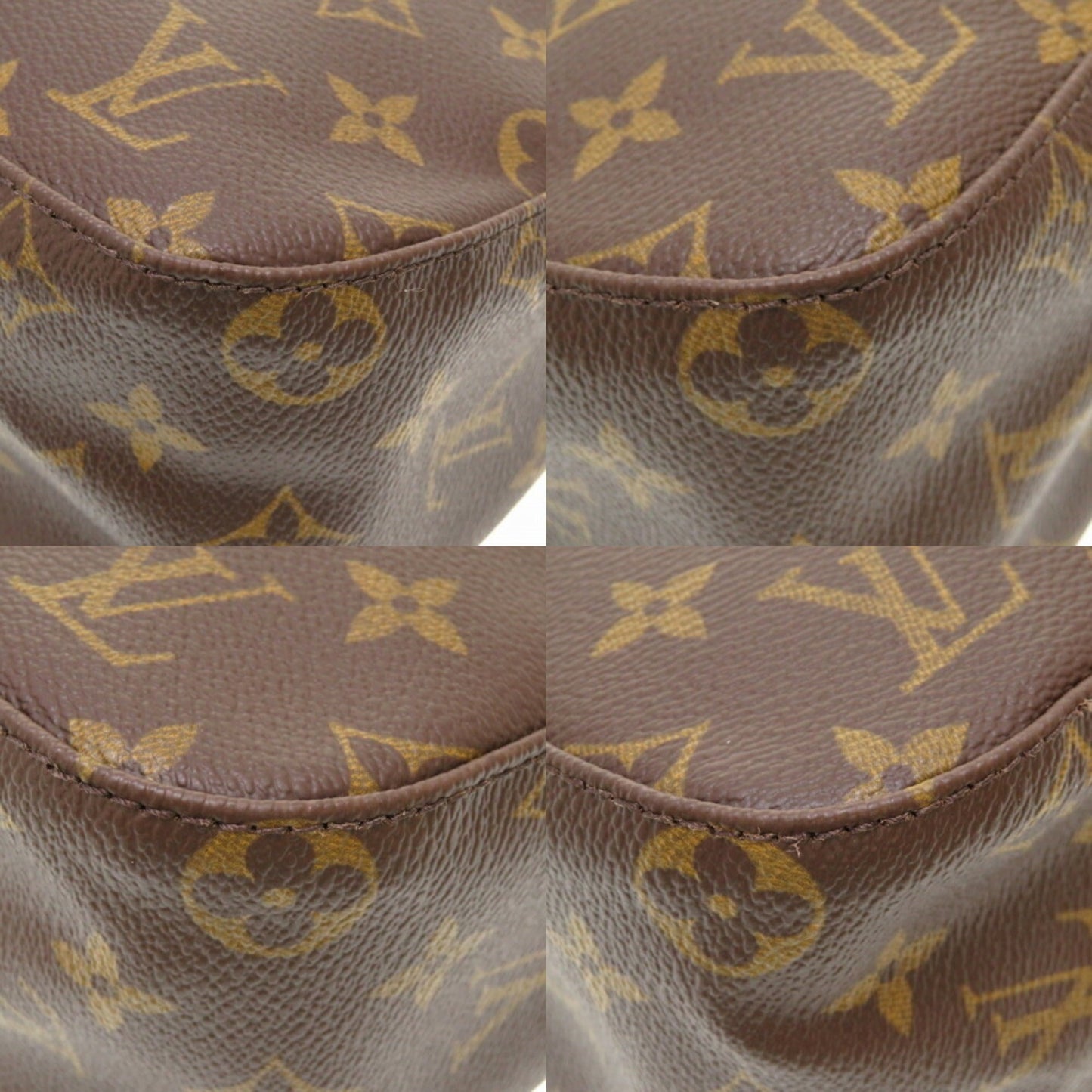 LOUIS VUITTON Monogram Looping MM M51146 Shoulder Bag