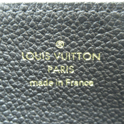 LOUIS VUITTON Zippy wallet purse Black Black Monogram empreinte leather M61864
