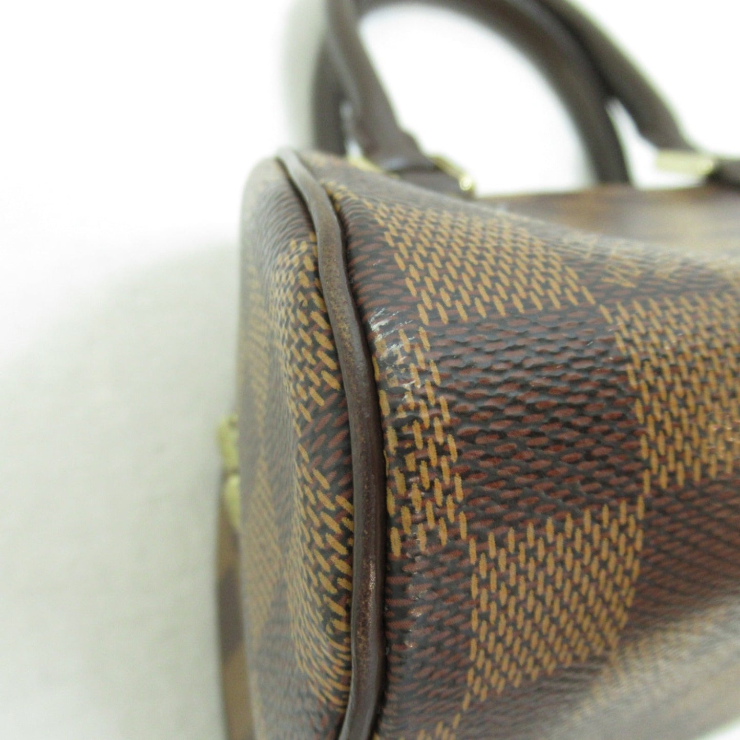 LOUIS VUITTON Rivera Mini Brown Ebene Damier PVC coated canvas N41436