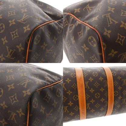 LOUIS VUITTON Monogram Keepall 45 Brown M41428 Women's Canvas Boston Bag