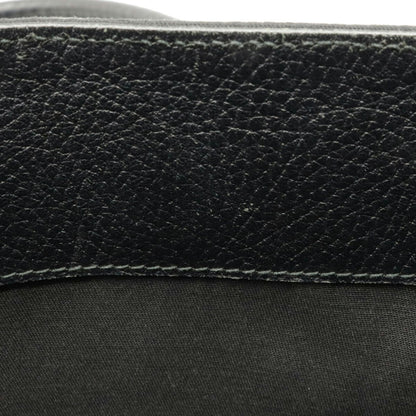 Gucci GG nylon tote bag shoulder leather black 152279