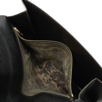 LOUIS VUITTON Epi Pochette Serie Dragonne Second Bag Noir Black Key Missing M52612