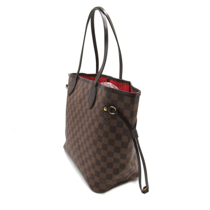 LOUIS VUITTON Neverfull MM Brown Ebene Damier PVC coated canvas N51105