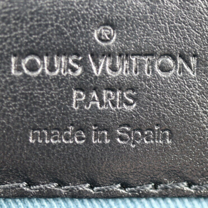LOUIS VUITTON Alpha Messenger Shoulder Bag N40188 Damier Graphite Canvas Leather Black