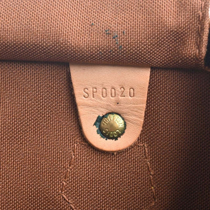 LOUIS VUITTON Monogram Speedy 40 Handbag Boston Bag M41522 Brown Women's