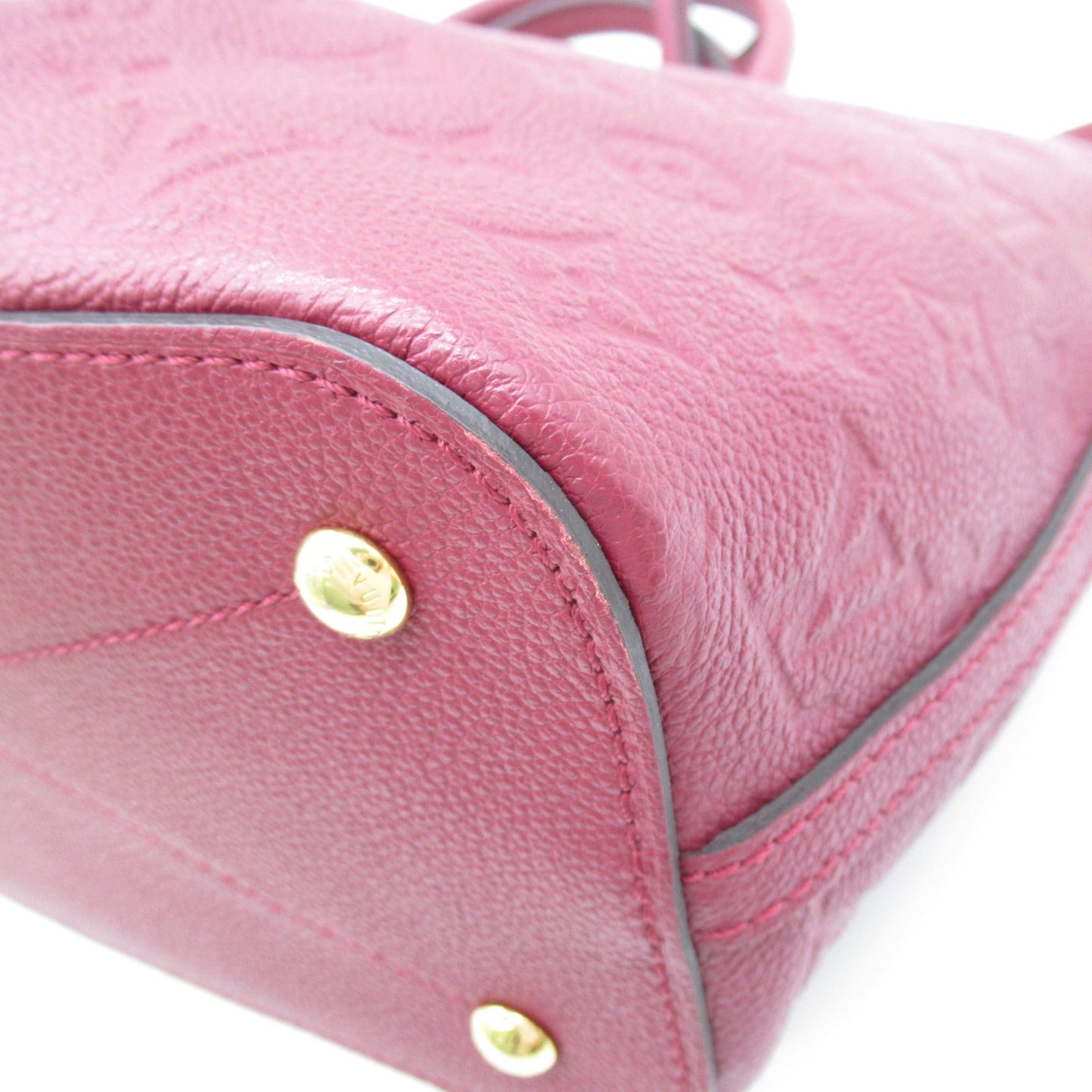 LOUIS VUITTON Mazarine PM Shoulder Bag Purple Leysin Monogram empreinte Calfskin [cowhide] M43215