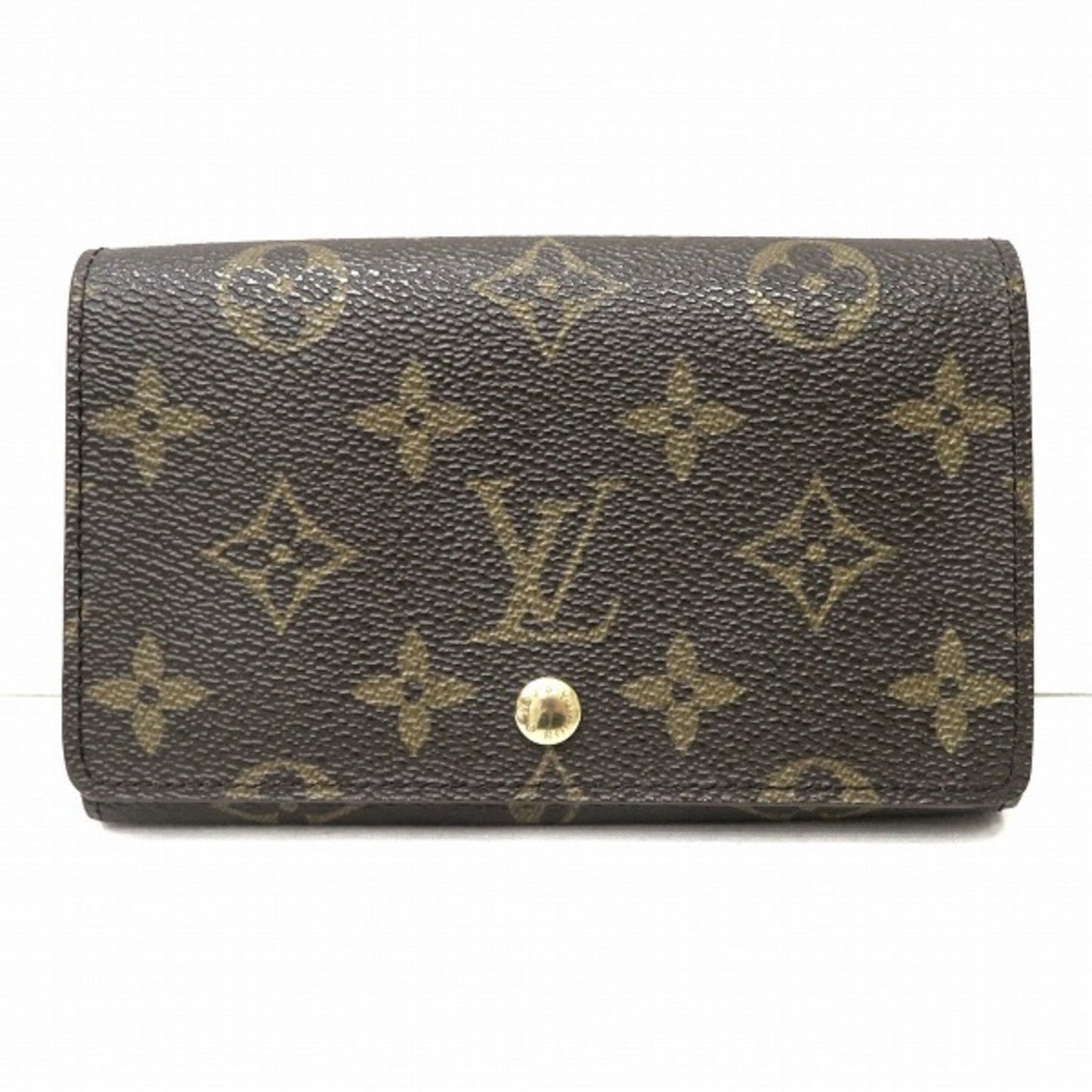 LOUIS VUITTON Monogram Portomone Bie Tresor M61730 Wallet Bifold Women's