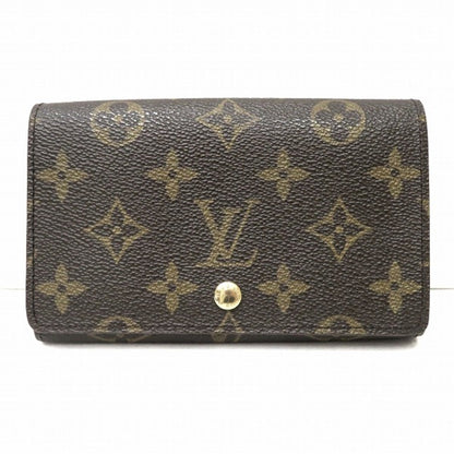 LOUIS VUITTON Monogram Portomone Bie Tresor M61730 Wallet Bifold Women's