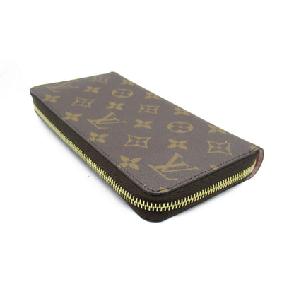 LOUIS VUITTON Zippy Wallet Japan Only Brown Rose valerine PVC coated canvas Monogram Vivienne M69054