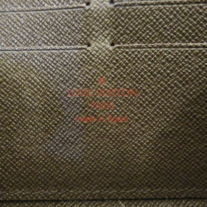 LOUIS VUITTON Damier Zippy Wallet N60015 Long Unisex