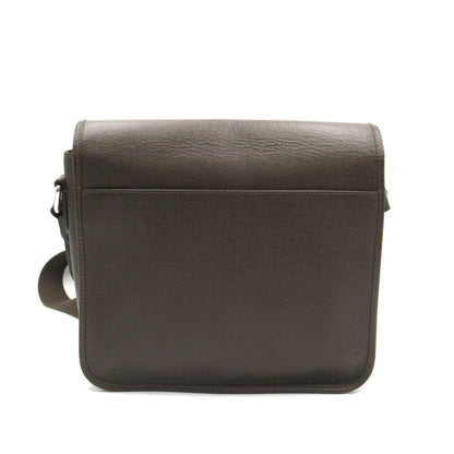 LOUIS VUITTON Andrei Brown Grizzly Taiga leather M32488