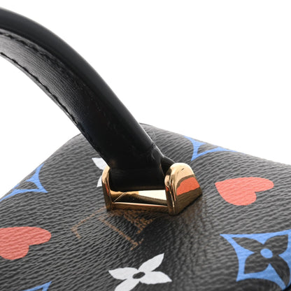 LOUIS VUITTON Monogram Game On Vanity PM Noir M57482 Women's Canvas Bag