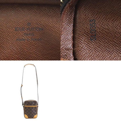 LOUIS VUITTON Crossbody Shoulder Bag Monogram Danube Canvas Brown Unisex M45266