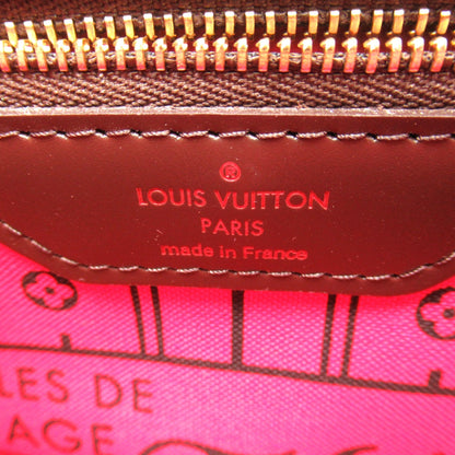 LOUIS VUITTON Neverfull MM Brown Ebene Damier PVC coated canvas N51105
