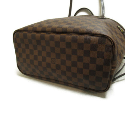 LOUIS VUITTON Neverfull MM Brown Ebene Damier PVC coated canvas N41358