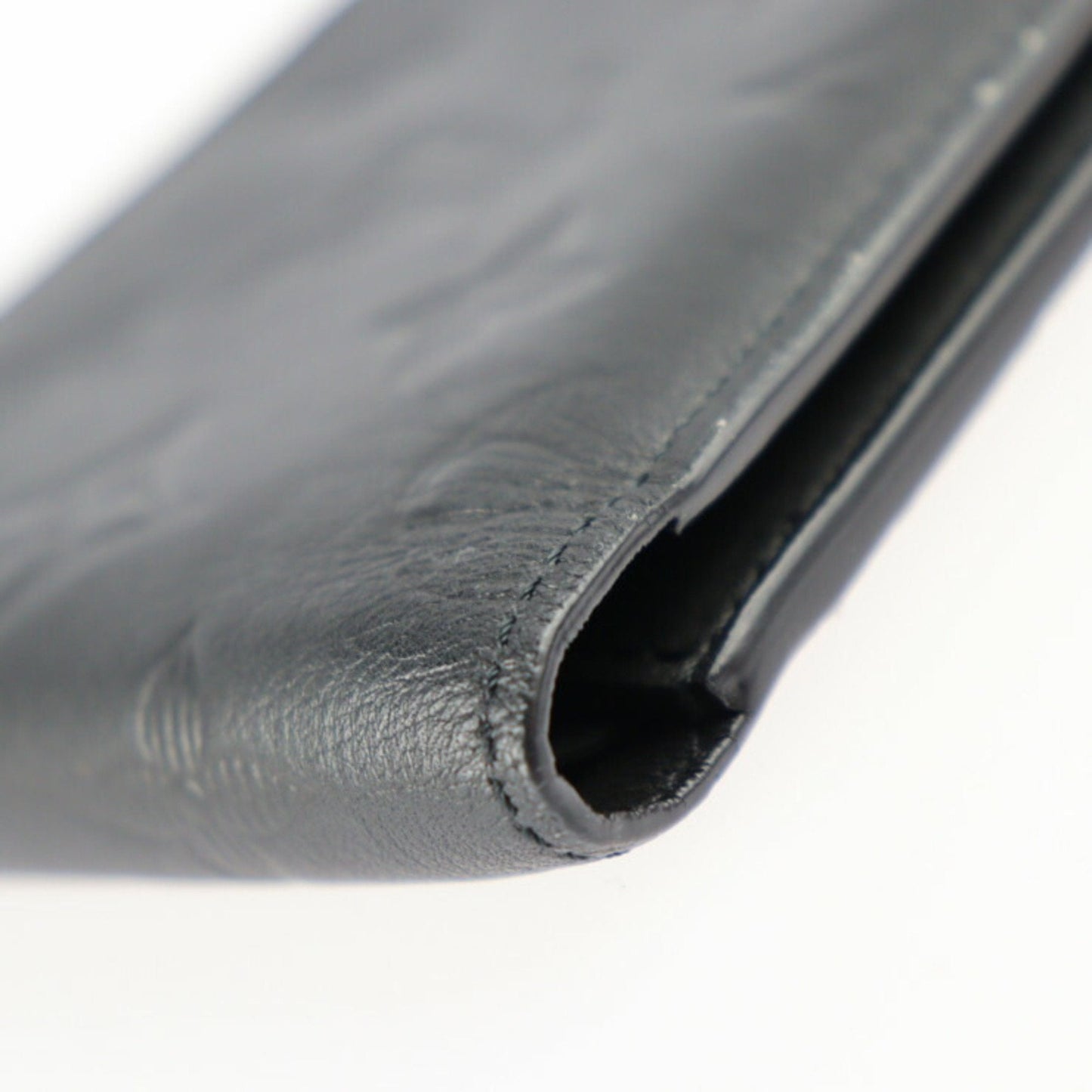 LOUIS VUITTON Portefeuille Multiple Bifold Wallet M62901 Monogram Shadow Noir Black