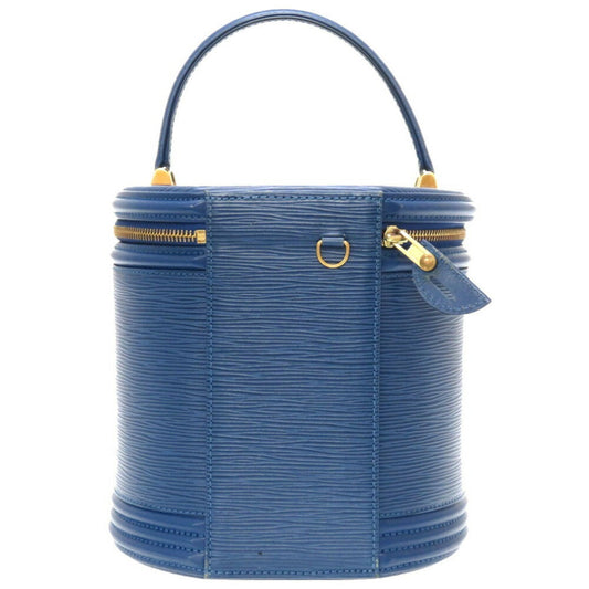 LOUIS VUITTON Epi Cannes Blue M48035 Handbag