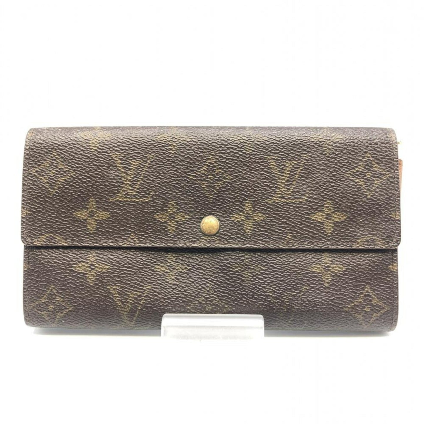 LOUIS VUITTON pochette portomone credit long wallet