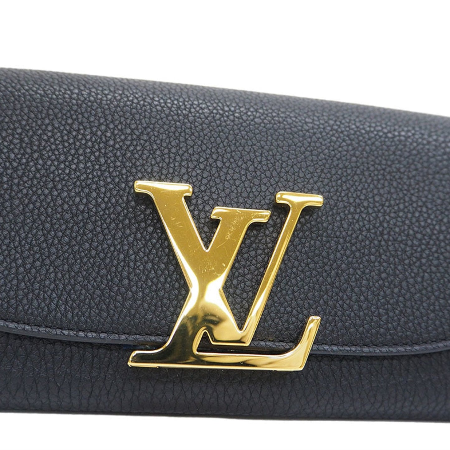 Louis Vuitton Portofeuil Vivienne M58266 Taurillon Leather Noir
