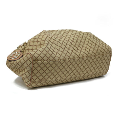 Gucci Handbag Diamante Beige Women's Men's