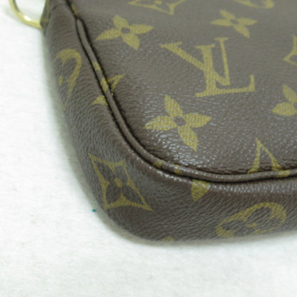 LOUIS VUITTON Mini Pochette Accessoires Brown Monogram PVC coated canvas M58009