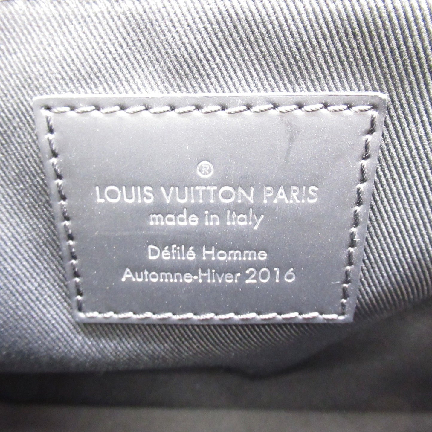 LOUIS VUITTON Messenger voyage PM Black Monogram eclipse PVC coated canvas M40511