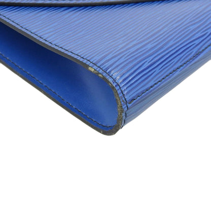Louis Vuitton Epi Art Deco Second Bag Clutch Toledo Blue M52635